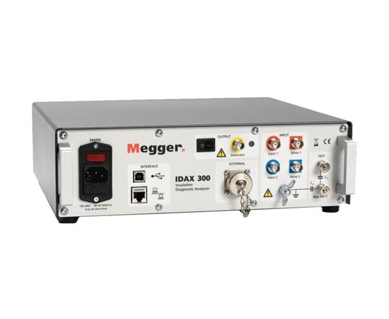 Megger IDAX 300 Insulation Dia. Analyzer 3 ch. 1 ammeter & access, 18m cable set 