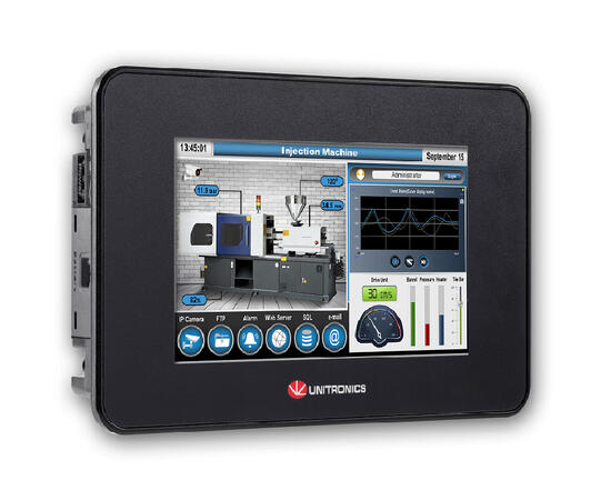 Unitronics Unistream PRO US5-B10-RA28 5'' PRO w.s.t.c.,14DI,2AI,2RTD/TC,8RO,2A 