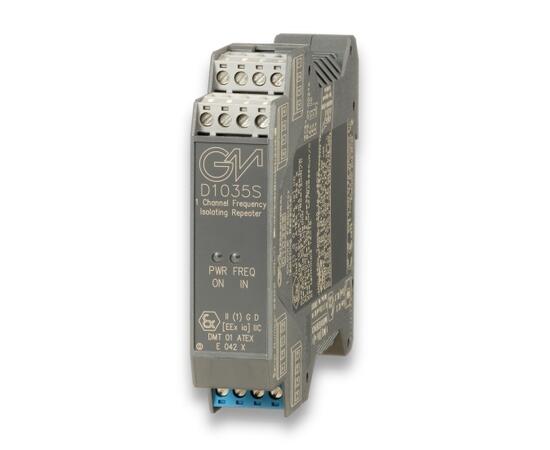 GMI D1035S/B  Ex-barriere Frekvensomf., 1 kanal 0-50khz, trans. ut 