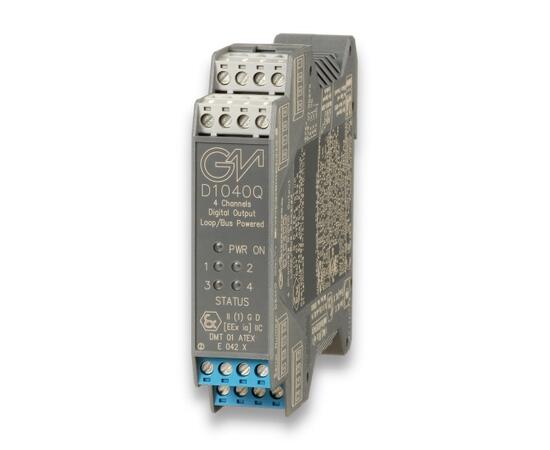 GMI D1040Q  Ex-barriere Dig. utg. 4 kanaler, ImAx 74mA 