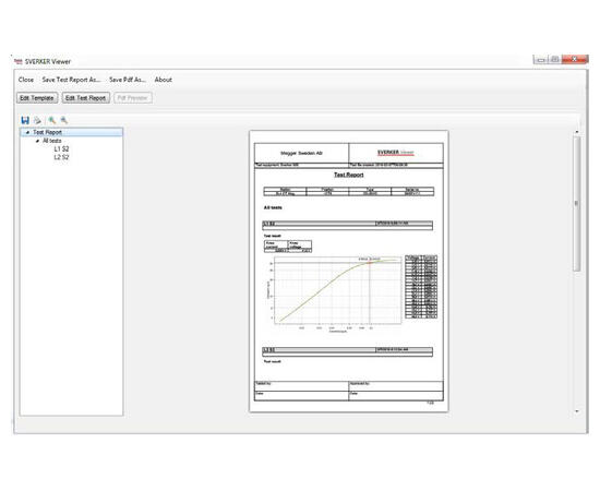 Megger Sverker Viewer PC Software - Tormatic AS