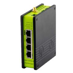 Secomea SiteManager 3549 Gateway 1xUplink Eth.,1xWiFi,3xLAN,100xAgent, SD