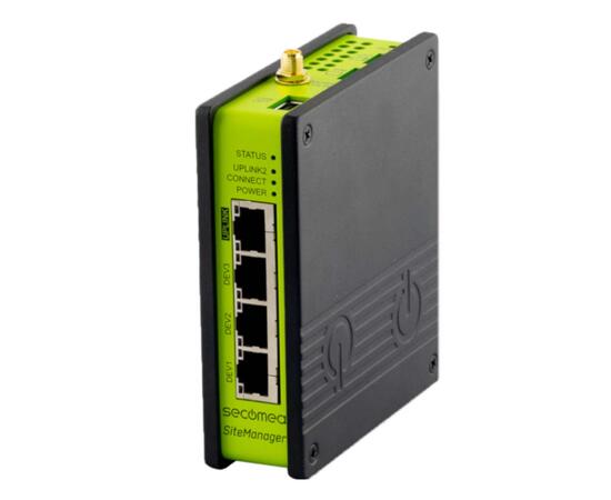 Secomea SiteManager 3549 Gateway 1xUplink Eth.,1xWiFi,3xLAN,100xAgent, SD 