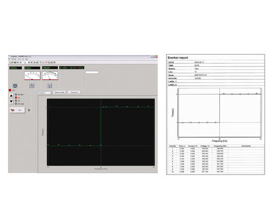 Megger SVERKER Win PC Software Rev.3.0 Til SVERKER 750/780 Reletestere ...
