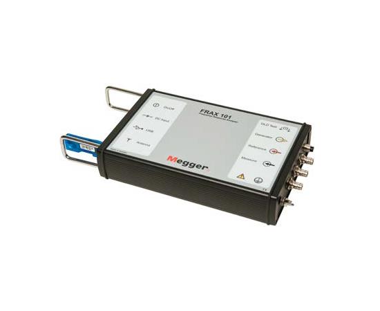 Megger FRAX101 Sweep Freq. Res. Analyzer m/int.batteri, 18m kabelsett og tilbehør 