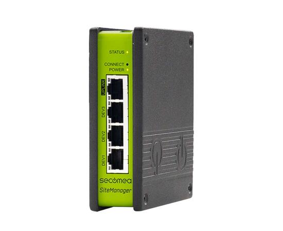 Secomea SiteManager 3529 Gateway 1xUplink Eth.,1xUSB,3xLAN,100xAgent, SD 