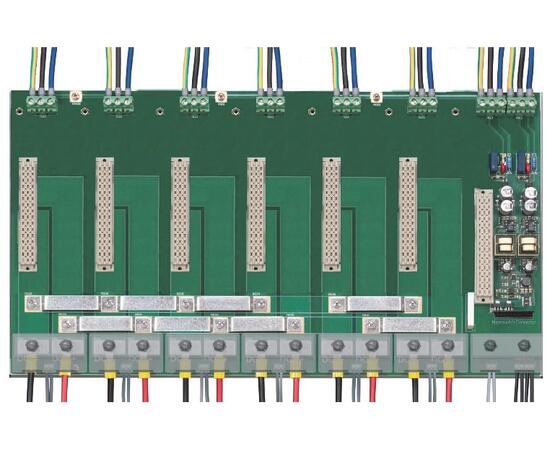 GMI PSS1250-7-2-D 19" RACK 100A+100A , 50A+50A redund. m/diag. 