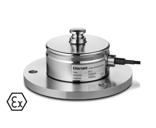 Eilersen DLC Kompresjons v.c., 1000 kg, 0,025% Toleranse, 4000 s. polert rustfr.