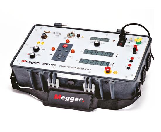 Megger MTO210 Transformator Ohmmeter 10A, Inkl. standard tilbehør 