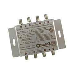 Solexy M4FA0200HX0 Antennebarriere 4 kanaler, RP-SMA hun - RP-SMA hun