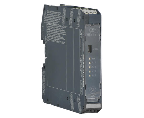GMI D6212Q Signalomformer Analog inng., 4 kanaler, 4-20mA ut 