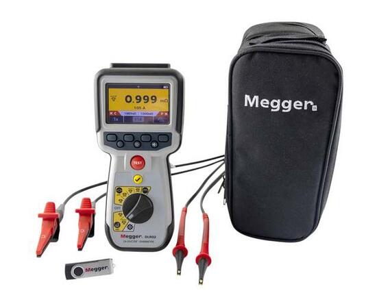 Megger DLRO2  Lav Resistans Ohmmeter 2A Inkl. standard tilbehør 