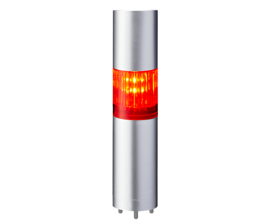 Artidor LR4-102WJBU-R-EX, LED lys Ø40 Ex, Rø, m/lyd, 3 m kabel 