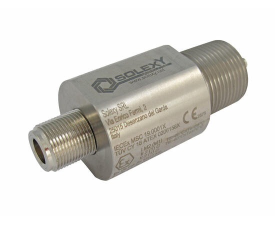 Solexy UXFMS0400HX0 Antennebarriere RP-SMA hun, M25, SMA hun 