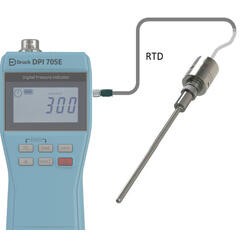 Druck DPI Interface med PT100 Probe-USB for bruk sammen med DPI705E