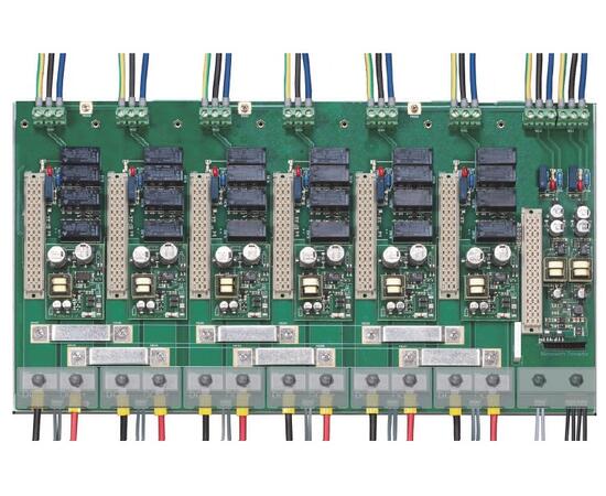 GMI PSS1250-HS-7-8-D 19" RACK Frontm. 3 x 50A+50A redund. m/ diag. 