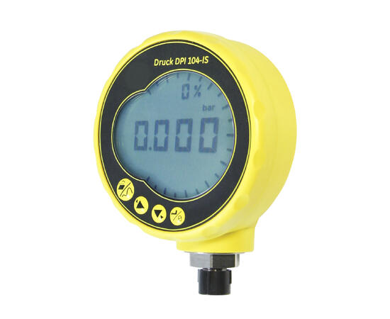 Druck DPI104-IS Dig. Ex-Manometer 0 - 0.7 bar g, G1/4 BSP male 