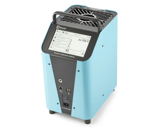 Druck PTC700 Premium Temp.kalibrator Tørrblokk, Romtemperatur til 700 °C 
