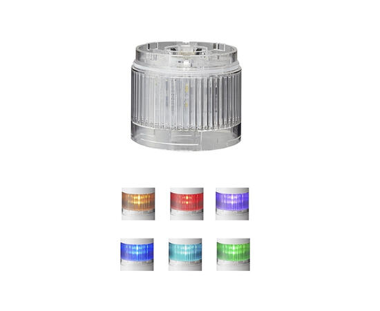 Patlite LR6-E-MZ Lystårn LED modul Ø60, Multifarge 