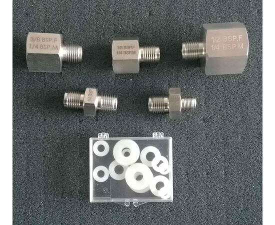 Druck PV212-Adapt1  Sett med BSP-adapt. BSP til BSP for PV212 hydraulisk pumpe 