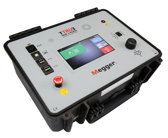 Megger TTRU3-ADV 3-fas Trafotester Transformer Turn Ratio, 125V 