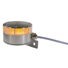 Artidor AR-043/031-Y, Signallys LED, Gul, Aluminium hus, 5m kabel