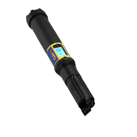 In-Situ Aqua TROLL 800 Multiparameter Kan ha opptil 6 Smartsensorer og wiper/børste opsjon for optimal rengjøring av optiske sensorer installert i MP-sonden samtidig