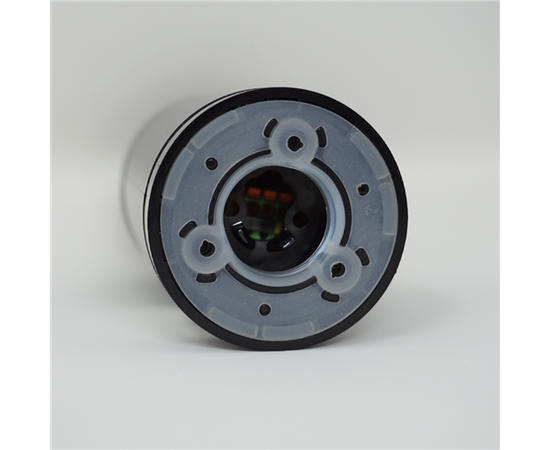 Patlite LR7-02KTNU Base Ø70, 24V DC, Sølv, Utslag, Terminal 