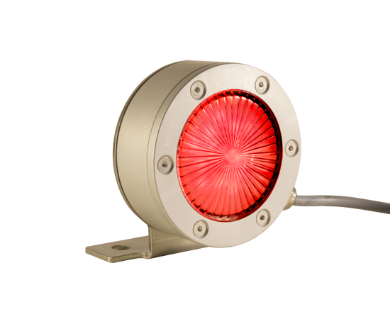 Artidor AR-048/031-R-Zone1, Signallys LED, Rød, Aluminium hus, 5m kabel 