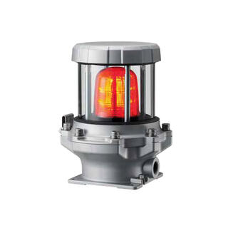 Patlite REF-M1-R-E Signallys EX, 12-24VDC, R&#248;d, Direkte