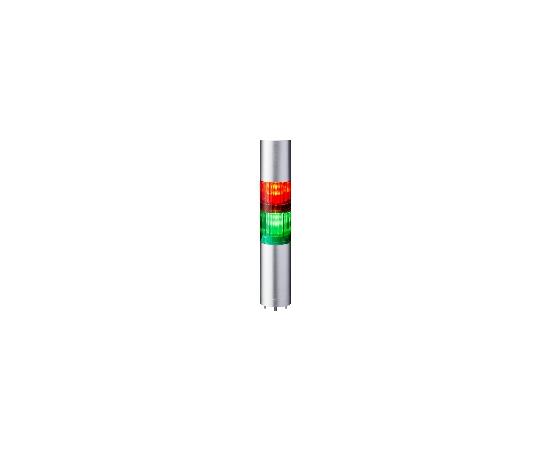 Artidor LR4-202WJBU-RG-EX, LED lys Ø40 Ex, Rø-Gr m/lyd, 3 m kabel 