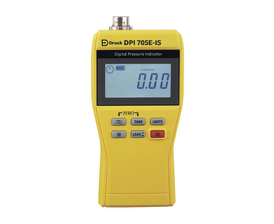 Druck DPI705EIS Portabel Trykktester 200 mbar diff. Standard, Neg Kalib, ATEX 