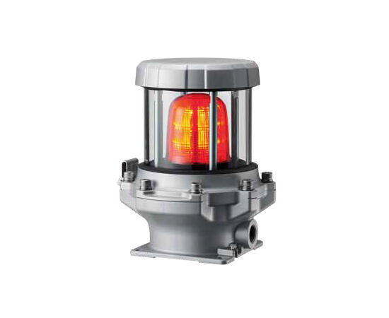 Patlite REF-M2-R-E Signallys EX, 100-240VAC, Rød, Direkte 