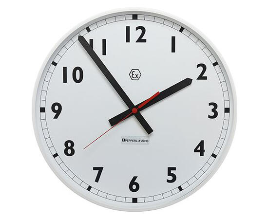 Ecom Ex-TIME 40 Quartz veggklokke ATEX Ex-sone 1 godkjent