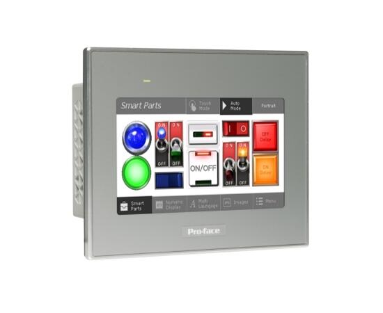 Pro-face ST6200WADE HMI Basic WIDE 4.3"w, TFT, 16m farger, 24V DC, 480x272 