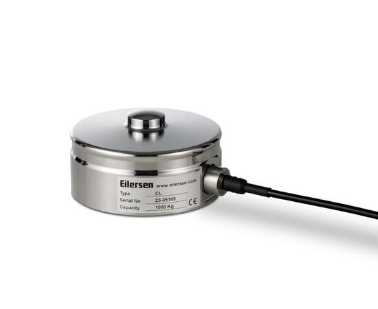 Eilersen CL Kompresjons v.c., 5.000 kg, 0,025% Toleranse, 4000 s. polert rustfr. 