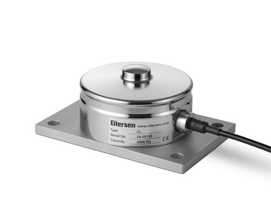 Eilersen CL Kompresjons v.c., 5.000 kg, 0,025% Toleranse, 4000 s. polert rustfr. 