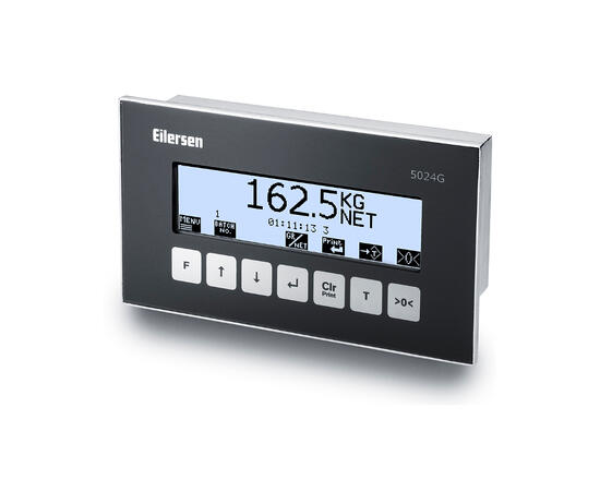 Eilersen 5024G 5.2'' LCD veieterminal 7 Funksjonstaster, basic 4-20mA utg. osv 