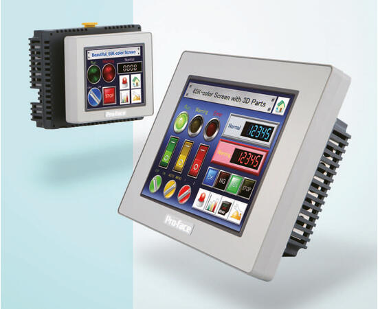 Pro-face GM-4201TAD HMI Modulær Ø22 3,5", TFT, 65K farger, 24V DC, 320x240 